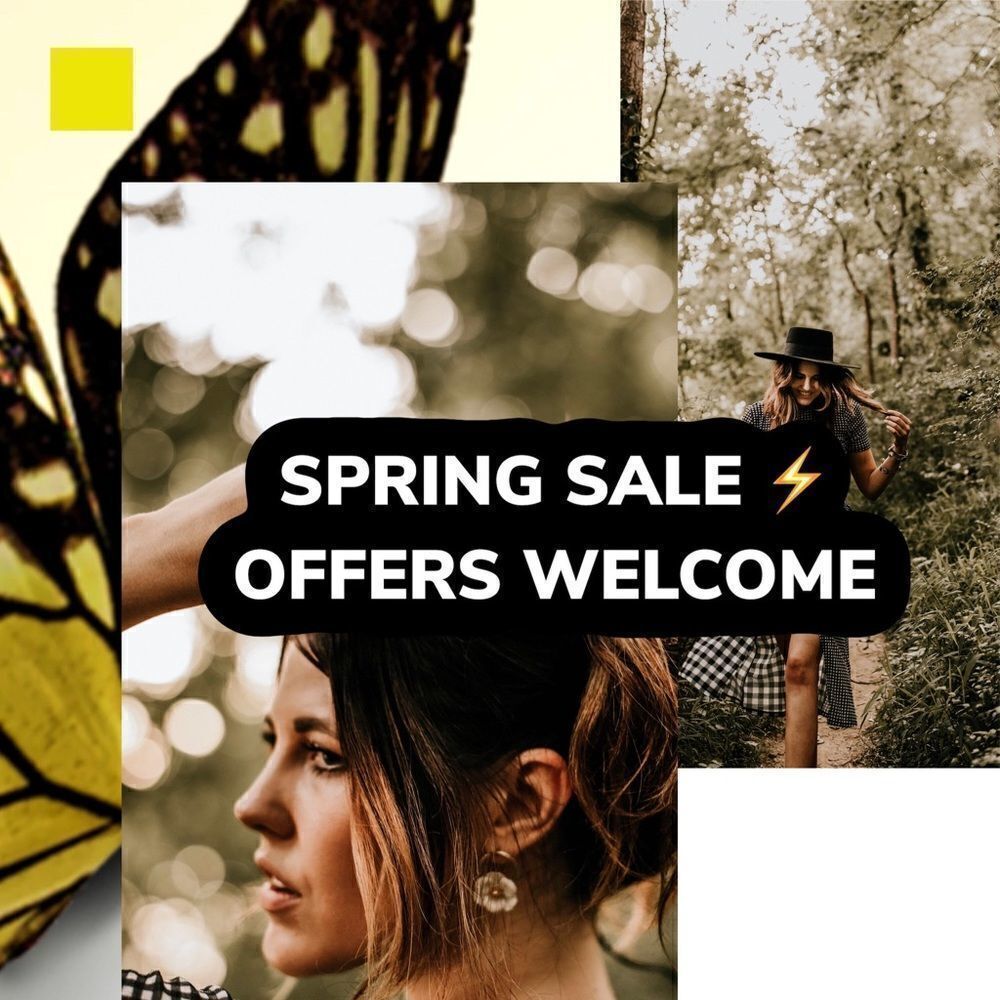 SPRING SALE ⚡️ OFFERS WELCOME